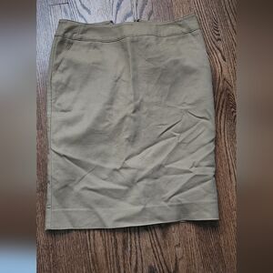 Merona Olive Pencil Skirt